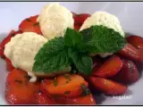 Rezept Erdbeersalat mit quarknockerl