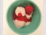 Rezept Erdbeer-buttermilch-eiscreme von gastprinzessin annaluise