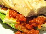 Rezept Grillkäse-sandwich mit selbstgemachter salsa-soße