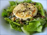 Rezept Der stellvertreter: salat mit gebratenem tomme vaudoise