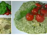 Rezept Veggiday: basilikumrisotto mit ofentomaten