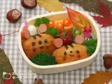 Rezept Bento #38: inarizushi chipmunk bento