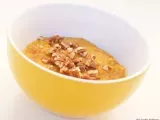 Rezept Kürbis-porridge (syn: pumpkin-oatmeal; melonenfrucht-haferbrei)