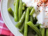 Rezept Yoğurtlu börülce salatası / bohnensalat mit joghurt