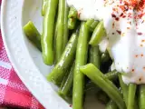 Rezept Yoğurtlu börülce salatası / bohnensalat mit joghurt