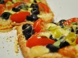 Rezept Vegetarische toastbrot-pizza