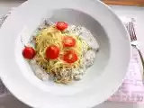 Rezept Pasta mit ziegenfrischkäse-mohnsauce