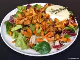Rezept Herbstsalat 2013: pfifferlingssalat mit ziegenkäse