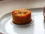 Rezept Bison-rumpsteak sous vide unter der walnuss-pecorino-haube mit kürbis-tomaten-salsa
