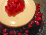 Rezept Flan ~ blanc manger mit selbstgemachtem preiselbeerkompott