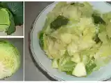 Rezept Pomme et chou vert avec du raifort