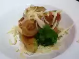 Rezept Kräuter ~ kartoffelnudeln in brauner butter mit bergkäse