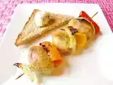 Rezept Gegrillter gemüsespieß mit kräuterbutter