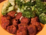 Rezept Kidneybohnenbällchen mit broccoli