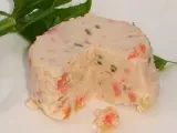 Rezept Lachsmousse aus frischem lachs und räucherlachs, parfümiert mit salzzitronen