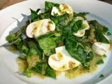 Rezept Spinatsalat mit champignons