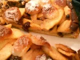 Rezept Winterlicher apfelkuchen mit rumrosinen, zimt