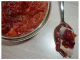 Rezept Matjessalat mit zwiebeln, getrockneten tomaten und rosinen
