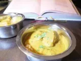 Rezept Kundan kaliya oder golden lamb curry