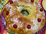 Rezept Couronne des rois (dreikönigskuchen)