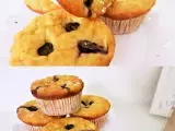 Rezept Apfel-blaubeer muffins