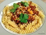 Rezept Fusilli mit tomaten feta bolognese