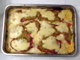 Rezept Lasagne mit zucchinipesto, speck und scamorza