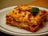 Rezept Rote linsen bolognese lasagne