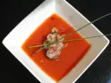 Rezept Tartar von garnelen mit gazpacho aus tomaten