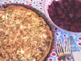 Rezept Dinkel-kraut-tarte und rote beete salat