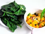 Rezept Spinatwraps mit fruchtiger mango-bärlauch-füllung
