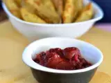 Rezept Die besten ofenkartoffeln mit selbstgemachtem ketchup-dip