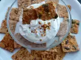 Rezept Ingwer ~ gurken dip mit kleinen knäckebrot - snack´s