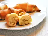 Rezept Pikante croissants mit schafskäse & lauchzwiebeln