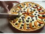 Rezept Sommer-käsekuchen mit aprikosen und heidelbeeren