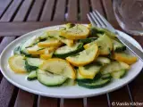 Rezept Sommergeschmack: bunte zucchini