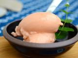 Rezept Melonen-weinbergpfirsich-sorbet