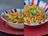 Rezept Fröhlich frühlingshafte pastakreation in cremiger kräutersauce