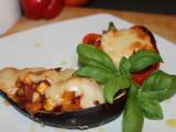 Rezept Mit gemüse gefüllte aubergine und paprik