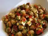 Rezept Bunter kichererbsensalat