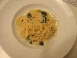 Rezept Spaghetti mit spinat-kokos-sauce