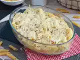 Rezept Nudelgratin mit käse und schinken
