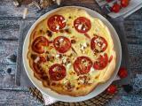 Rezept Vegetarische feta-tomaten-quiche, perfekt für ein picknick!