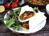 Rezept Vegetarische sojaprotein-fajitas