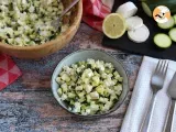 Rezept Zucchini, ziegenkäse und zitronensalat