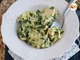 Rezept One pot pasta mit spinat, ziegenkäse und hühnchen