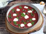 Rezept Einfache und farbenfrohe rote-bete-suppe