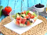 Rezept Griechischer salat oder horiatiki
