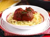Rezept Vegetarische seitanbällchen in tomatensauce