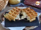Rezept Raclette-kartoffel-waffel-sandwich, das ultimative wohlfühlessen
